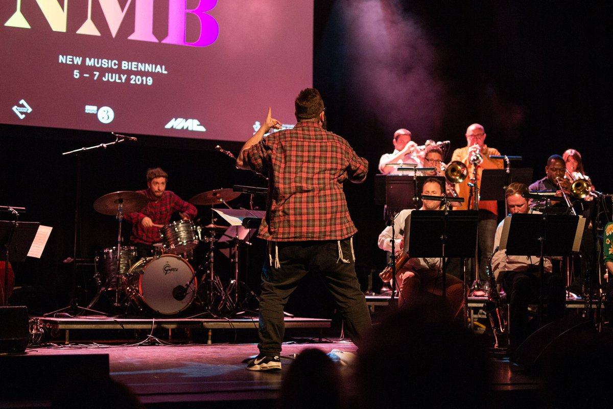 #TBT The #SpikeOrchestra at the Purcell Rooms as part of the #PRSFoundation #newmusicbiennial in 2019 playing The Pink Shagpile Carpet Story AKA The King of Spank love these cats, love this music. Music I wrote that year that became our 2020 #Tzadik album #SplinteredStories