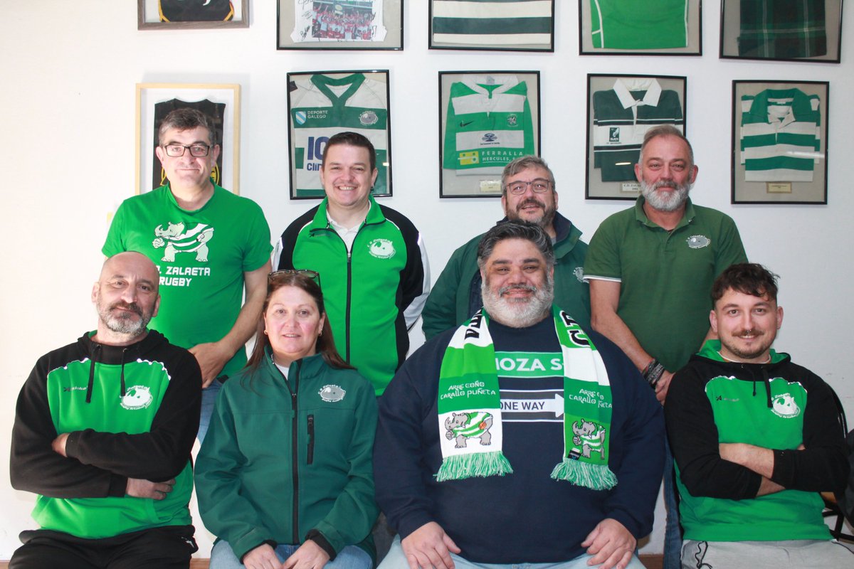 rugbyzalaeta's tweet image. ✅Nova presidencia! 

Luis Montes (Lucho) é o novo reitor do clube. Con él, a nova xunta directiva que rexerá os próximos anos, que agardamos cheguen cheos de éxitos, crecemento en tódolos ámbitos e que este sexa extensivo ao #rugbygalego.

#EstamosDeVolta
Hai #Rugby en #Arteixo