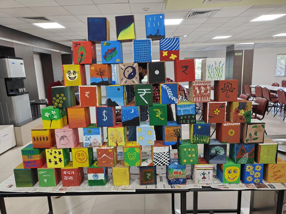 CSR_Persistent's tweet image. Our enthusiastic volunteers in Pune painted vibrant Gullaks (piggy banks) to support tribal students! Our partner NEED will distribute them, promoting financial literacy & empowering young minds with lifelong saving habits. 🌟
#FinancialLiteracy #CSR