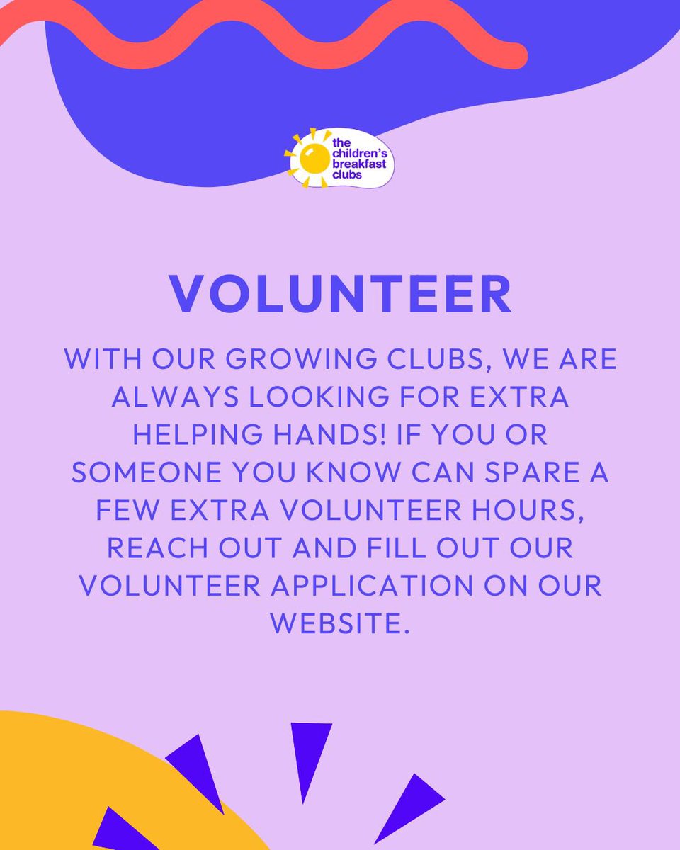 The Children's Breakfast Clubs tweet media