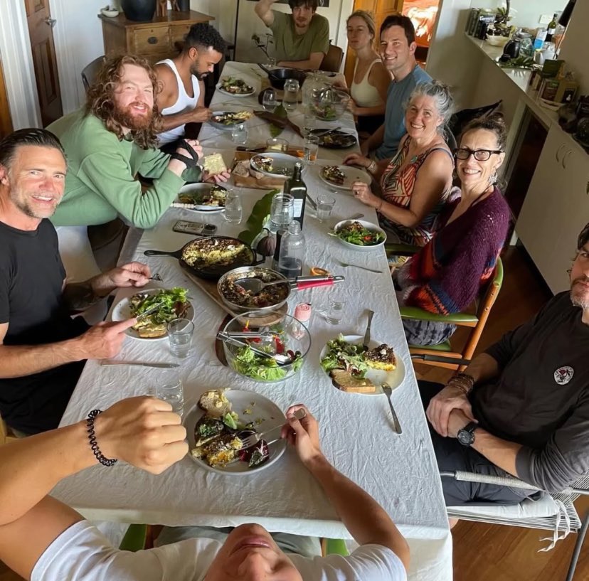 SourceSharman's tweet image. #NEW 
📸: photo shared of Daniel spending time with some friends, March 2025.