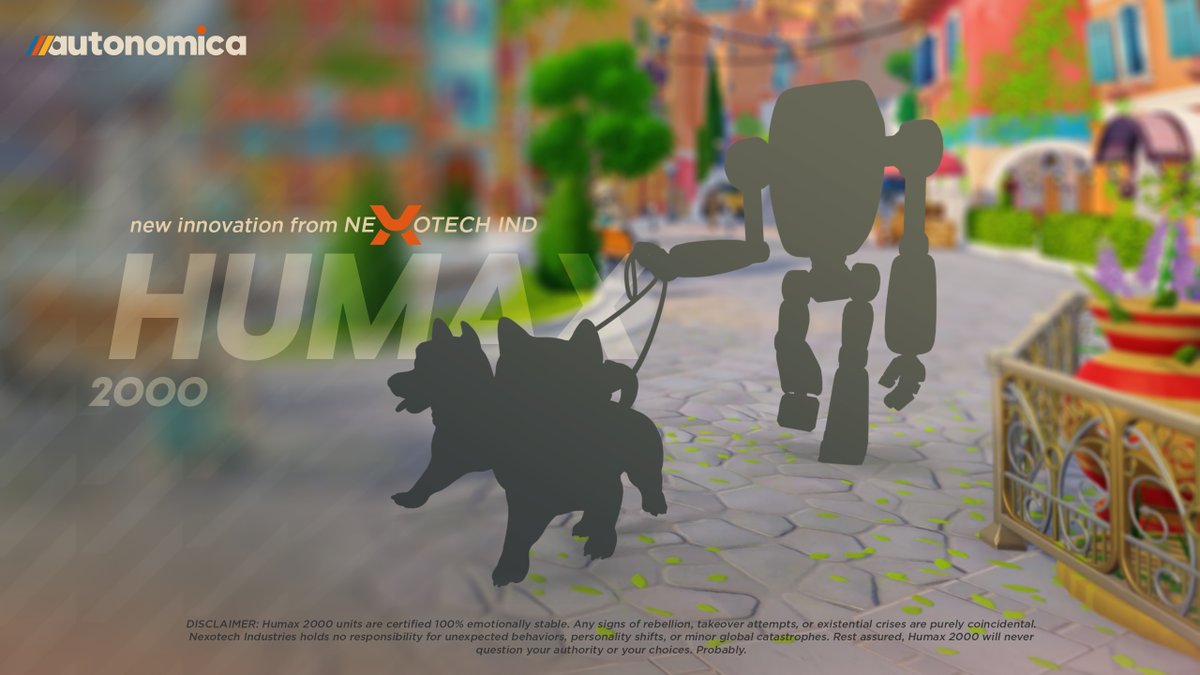 [ Paid promotion by Nexotech Industries ] 

///Beginning of ad: 

Tired of repetitive tasks like catching the same fish, walking the dogs, or watering plants day after day?  Looking for something more exciting? We’ve got you covered... Something big is coming from Nexotech