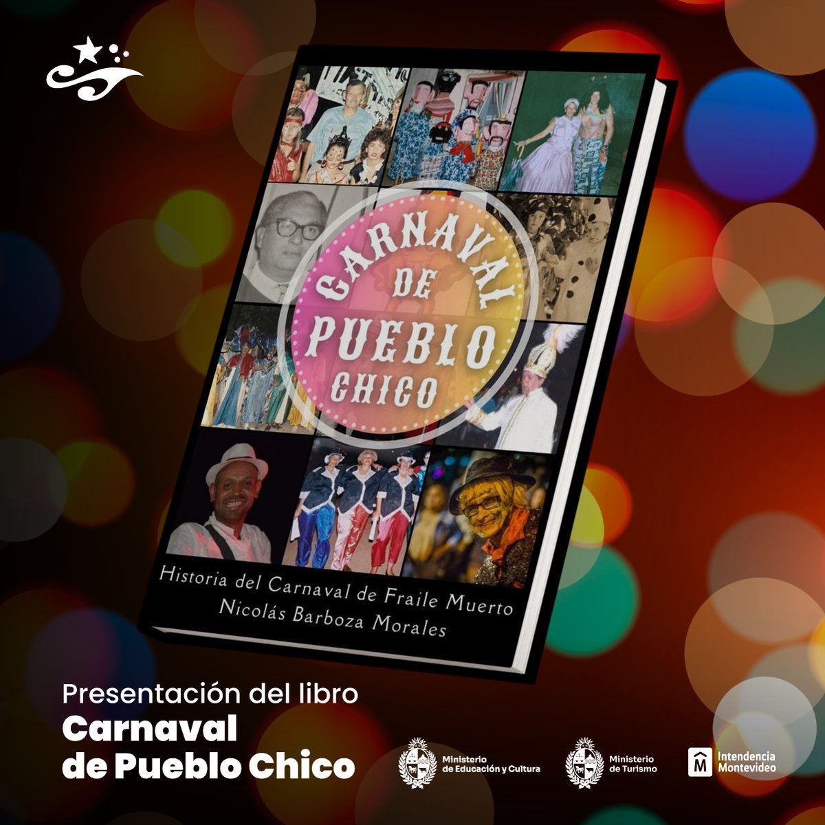 Invitamos a Frailemortinos radicados en Montevideo y a la población en general a participar de la presentación de este trabajo.

𝗖𝗮𝗿𝗻𝗮𝘃𝗮𝗹 𝗱𝗲 𝗣𝘂𝗲𝗯𝗹𝗼 𝗖𝗵𝗶𝗰𝗼
Jueves 20, 18 h
Museo del Carnaval, Rambla 25 de Agosto de 1825, n.º 218, esquina Maciel
Entrada gratuita