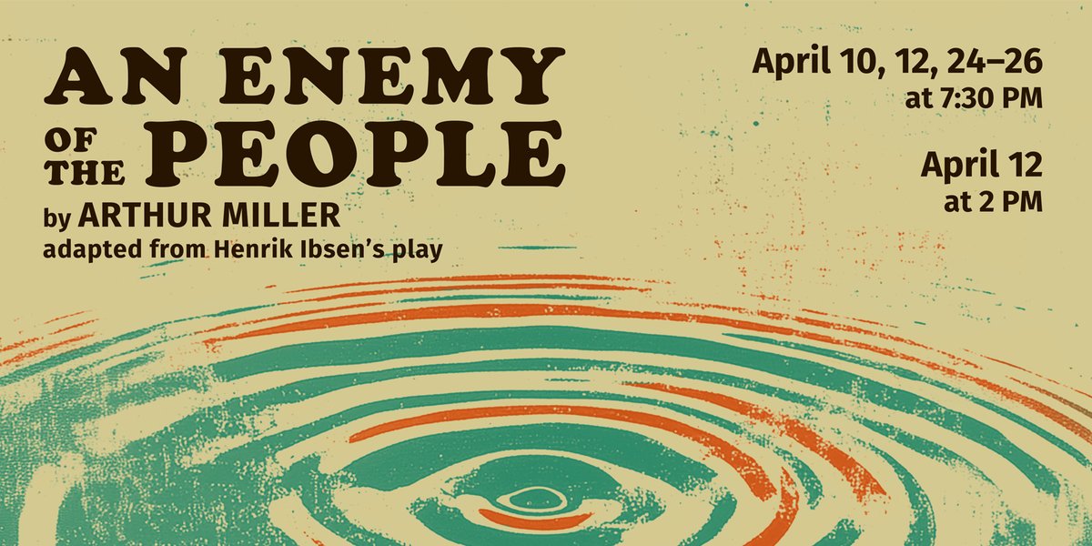 nwciowa's tweet photo. 🎭 Don't miss Northwestern College’s production of An Enemy of the People at the Allen Black Box Theatre!

📅 April 10, 12, and 24–26, at 7:30 PM and a 2 p.m. matinee on Saturday, April 12.

Details🔗https://t.co/v2kGGlJ0hp https://t.co/z92udPCHLO