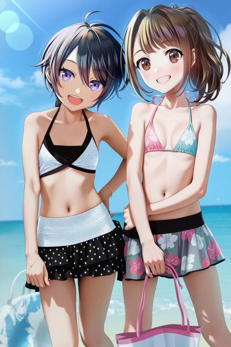 祐理と奈保(うちの子) 