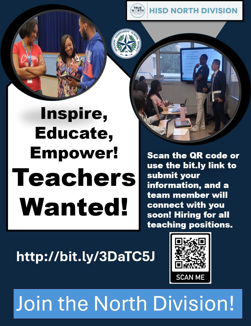 WaltripHS's tweet photo. We are currently hiring for the 2025-2026 school year!  Come join us at Ram Nation next year. See the information above or contact our school principal today! https://t.co/57xYSE8niX