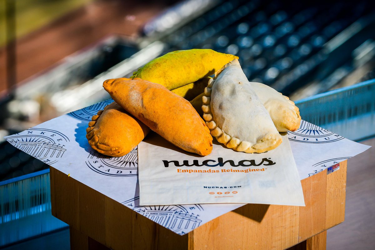 Yankees's tweet photo. New Season, New Stadium Food 😋 https://t.co/ko0vt7iP9B
