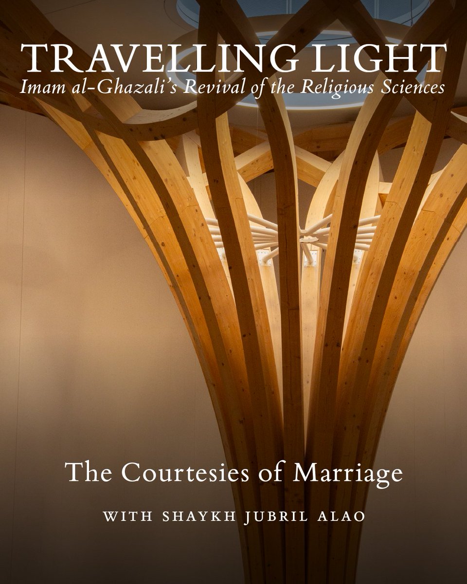 How should we approach relationships  &amp; marriage in a healthy &amp; sacred way? The Sunna offers rich guidance on choosing a spouse, understanding the rights &amp; duties of husband &amp; wife, intimate relations, &amp; successful parenthood. 

🗓️ TODAY 🕟 16:30 GMT
📺: cambridgecentralmosque.org/ramadan-tv