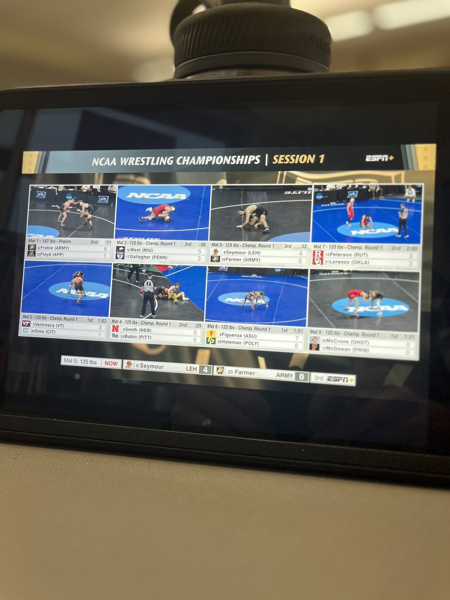 Let the games begin! <a href="/NCAAWrestling/">NCAA Men's Wrestling</a>