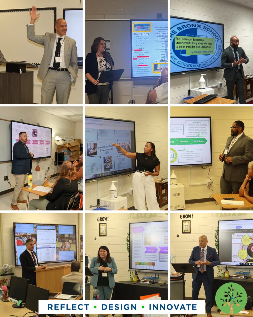 CahnFellowship's tweet photo. #TBT to this past February, when our 2024 CLL Practitioners took the stage at our Annual Innovation Celebration!
Using design thinking, they developed & implemented innovative solutions to challenges in their schools—showcasing leadership & real change!
#CLL2024 #cahnalumni https://t.co/bsZZVAxWtr