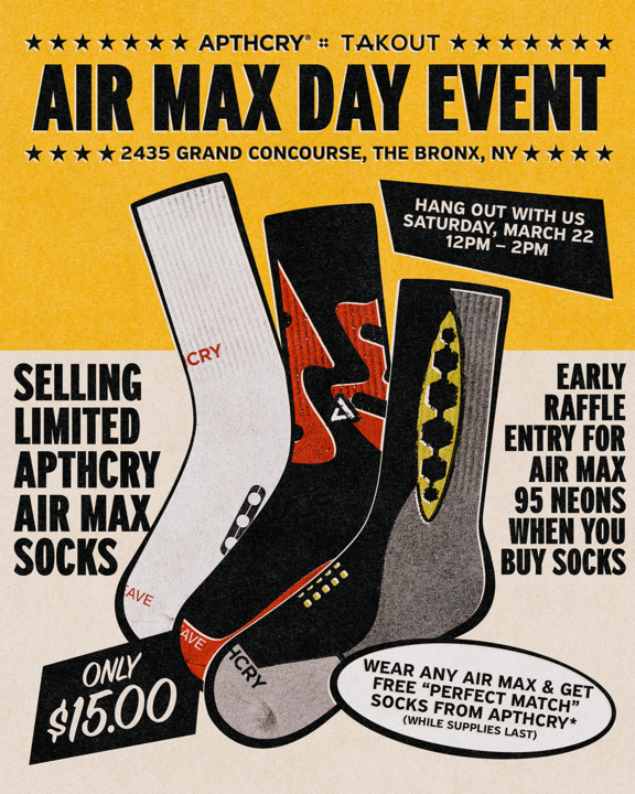 APTHCRY Pop-Up THIS Saturday at <a href="/takoutny/">TAKOUTNY</a> 12-2p