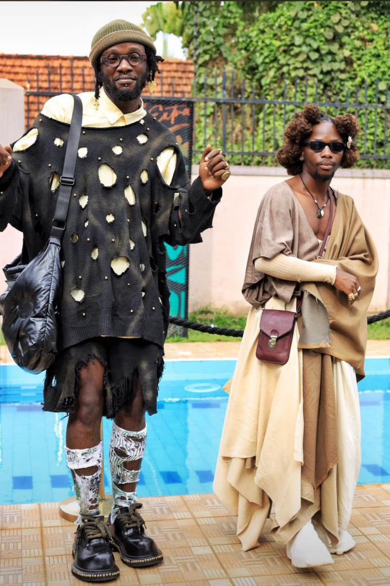 GalaxyTVUg's tweet image. Which function or event is suitable for such outfits? 
#GlamAndStyle