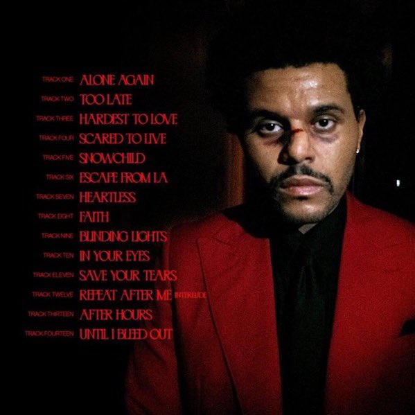 PigsAndPlans's tweet image. Today in 2020, The Weeknd shared his fourth studio album ‘After Hours’ 🩸

What’s your favorite track?