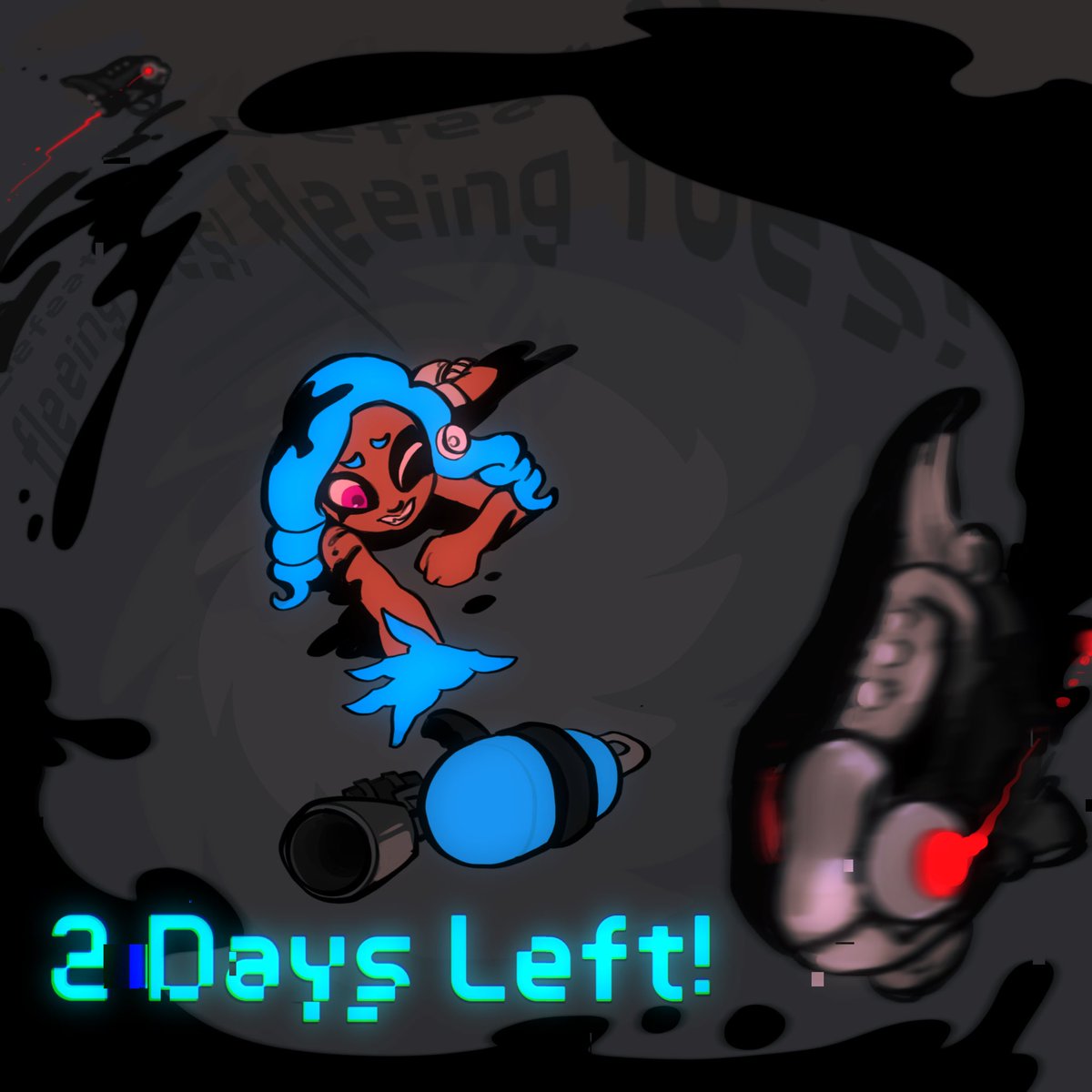 sideorderzine's tweet photo. Oh no! Who will save Agent Eight from this predicament? Who will defeat the fleeing foes?! ONLY YOU can (probably) save Agent 8 by checking out our zine! 🫣
TWO DAYS REMAIN to preorder Encore, Pwease! A Side Order fanzine ✨
#splatoon 

https://t.co/gLIBdxkT1H https://t.co/HWki0ycjqz