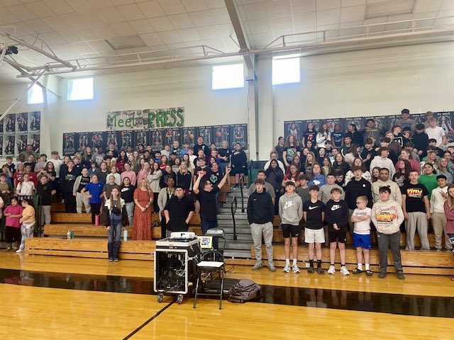 Thank you Boles ISD and Brandy Clifton for hosting my school assembly programs this week! You have a fantastic school district, and I’m honored to partner with you to help stop #bullying and to promote #mentalhealth and #resiliency