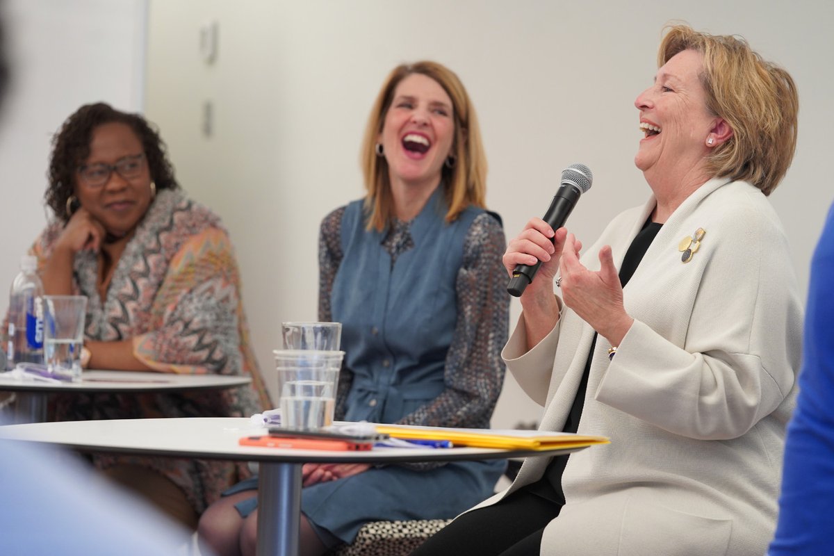 LATKnight's tweet image. It was a privilege to sit down with three inspiring leaders, Dr. DeAngela Burns-Wallace, Susan Chambers, and Dr. Susan Klusmeier, for a discussion on women in philanthropy. These women, along with many others, continue to transform philanthropy every day—the future is SO bright!
