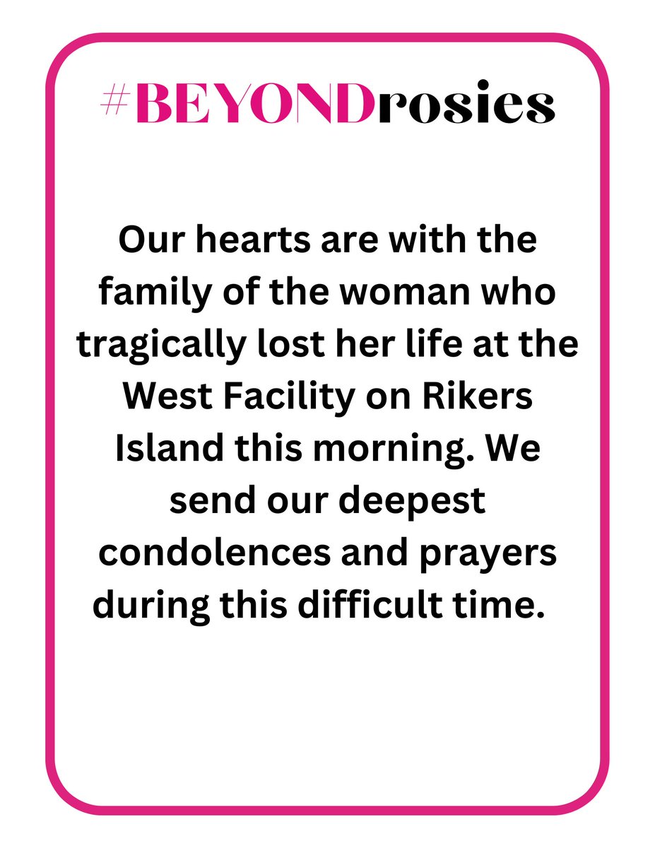 Another life lost in DOC custody making this the 4th person in one month. We must continue to demand justice &amp; accountability.