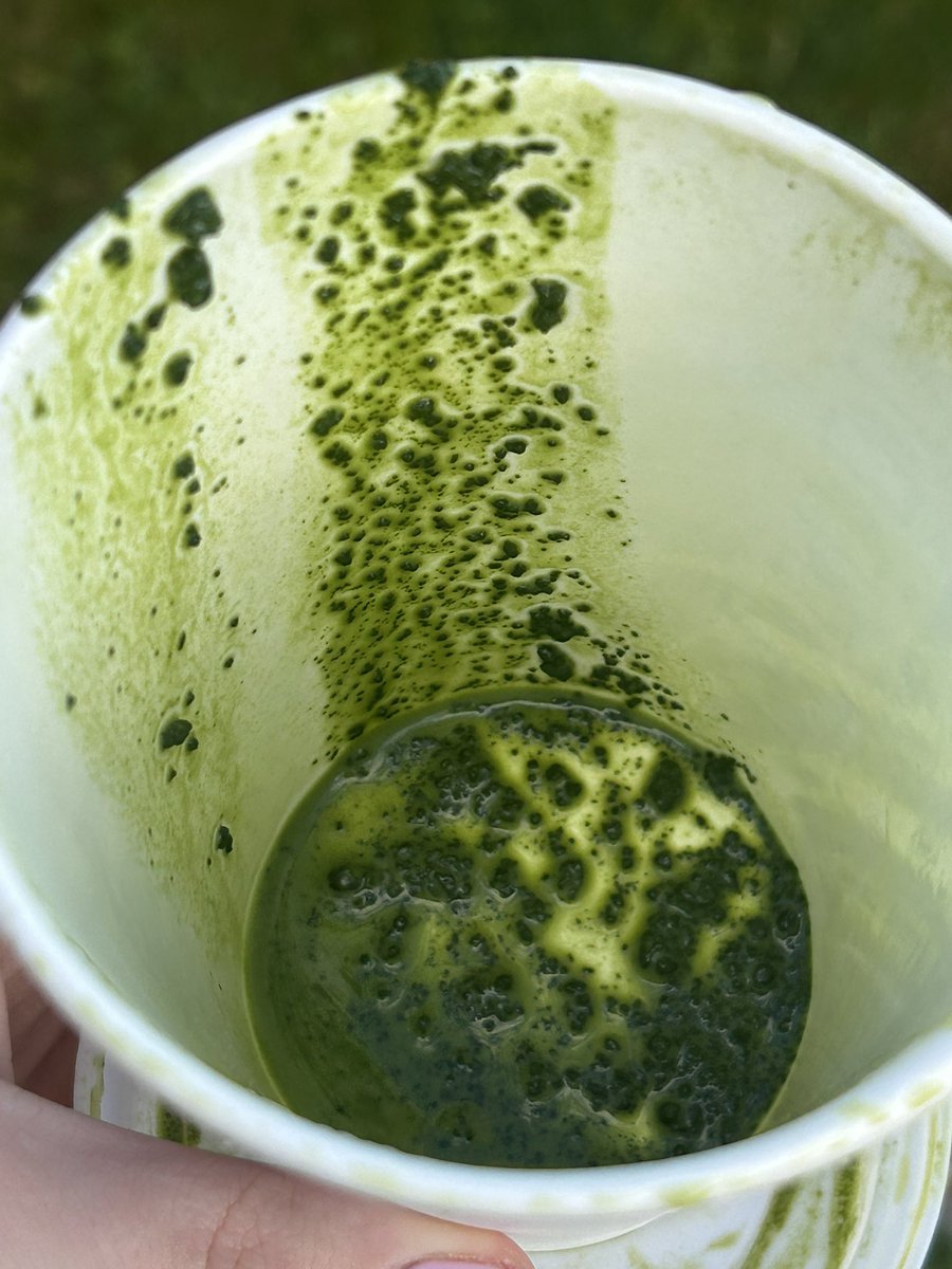 templemanheadon's tweet photo. Never getting a matcha again @StarbucksUK 🤢🤢 https://t.co/A025TYrhOt