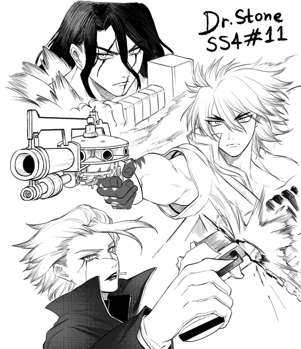 They're fighting over their scientists🙉
#dcst #DrStone 