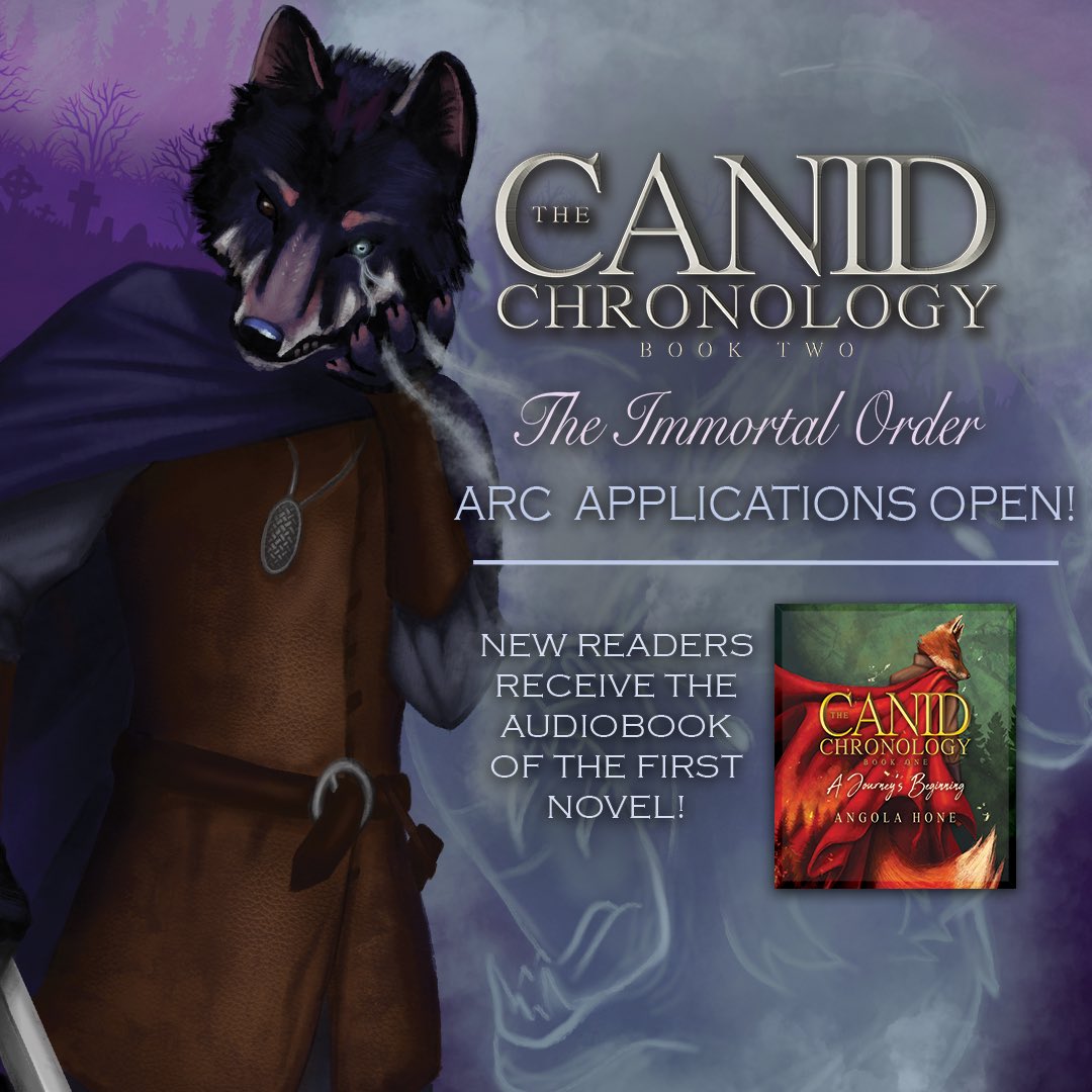 AngolaHone's tweet photo. 🟪Still taking on ARC readers for Book Two! 

If you’re new to the series, don’t miss the chance to snag the audiobook of Book One as well! 🎙️ https://t.co/h7qq5QxkKR