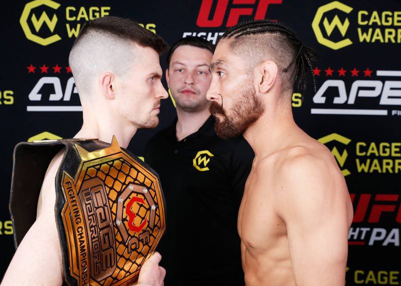 Cage Warriors 186 Weigh In Results
#cw186 #cagewarriors #cagewarriors186 

mmauk.net/2025/03/20/cag…