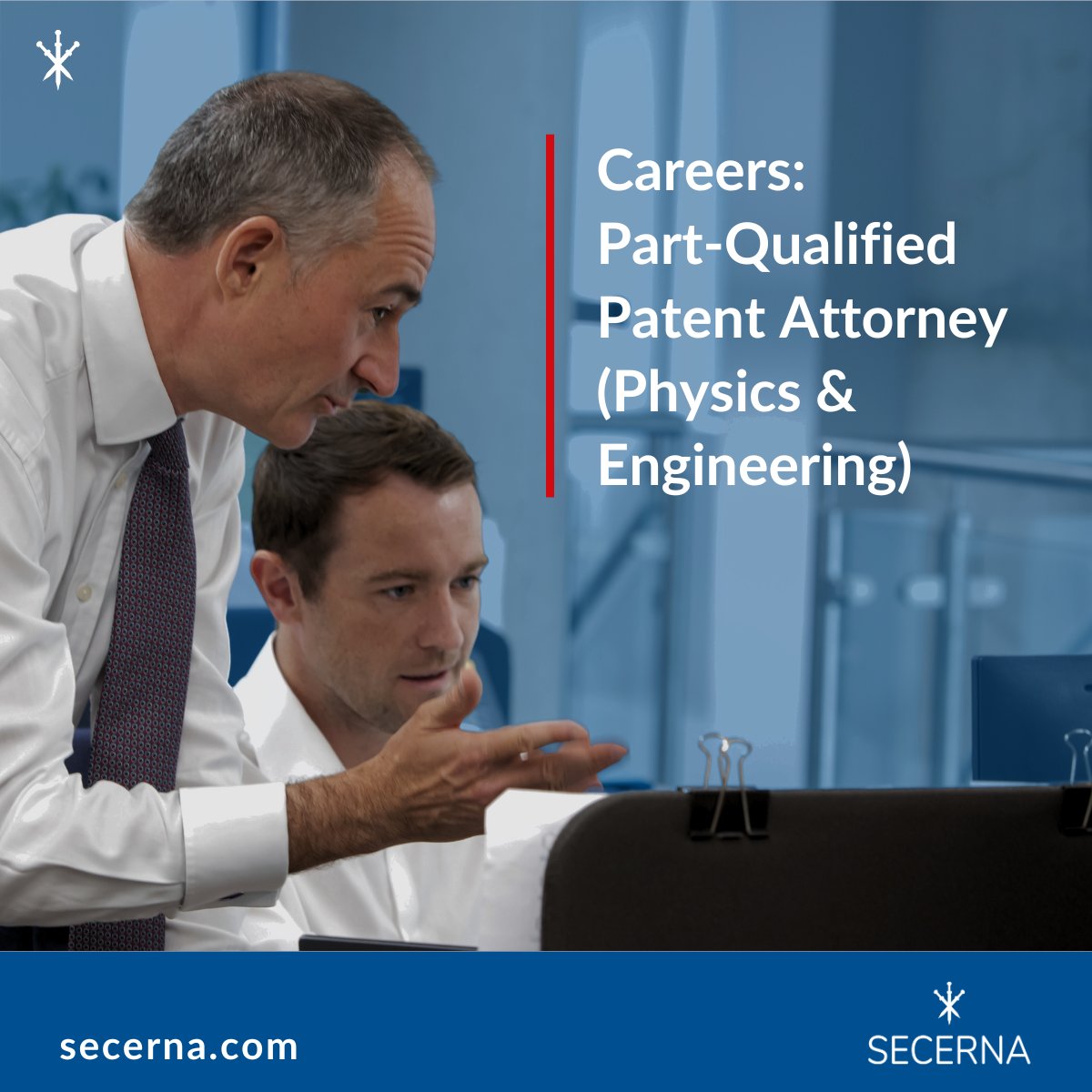 Secerna LLP (@secernallp) on Twitter photo <a href="/Secernallp/">Secerna LLP</a> is seeking a talented and ambitious Part-Qualified #PatentAttorney to join our thriving physics and engineering team. If you would like to apply, please visit our #Careers page.
secerna.com/careers/join-o… <a href="/Secernallp/">Secerna LLP</a> is seeking a talented and ambitious Part-Qualified #PatentAttorney to join our thriving physics and engineering team. If you would like to apply, please visit our #Careers page.
secerna.com/careers/join-o…