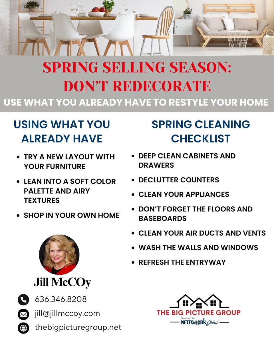 jillbuyshomes's tweet image. Clean beats new. #springreset #springhomedecor