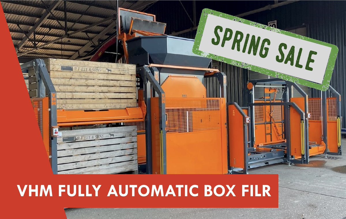 Don’t miss pre-owned equipment SPRING SALE 🙌🏼☀️

✅ No lead time
✅ In stock, ready for despatch 

JUST IN!
💪🏼<a href="/VHMMACHINERY/">VHM Machinery</a> Box FillR 💪🏼
▪️Empty boxes in 
▪️Full boxes out 
▪️Fully automated 
▪️Fill up to 100tph

📞 Call for details: +44(0)1790 752771
tongengineering.com/products/used-…