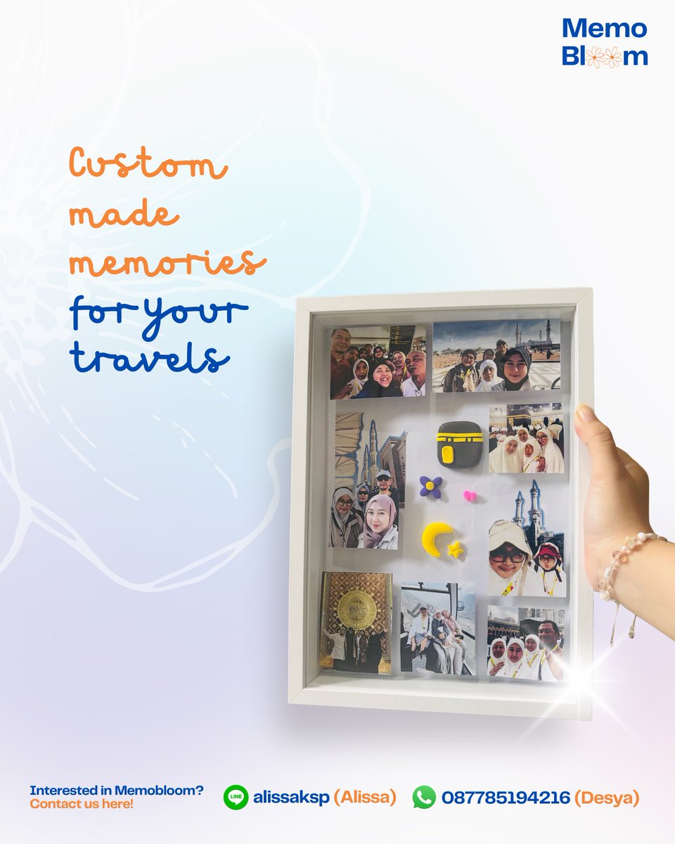addinadesya's tweet photo. Halo semuanya! Aku mau jualan customized frame with clay nihh, BISA BANGET buat kalian yg mau nyimpen memori pas nonton konser atau pas liburan kemaren!

Frame + clay: 140k | Frame saja: 105k

Fully customizable dan udh pasti bagus kualitasnya!!! DM aku yaa kalo kalian tertarik😊 https://t.co/QY8x6v8ET7