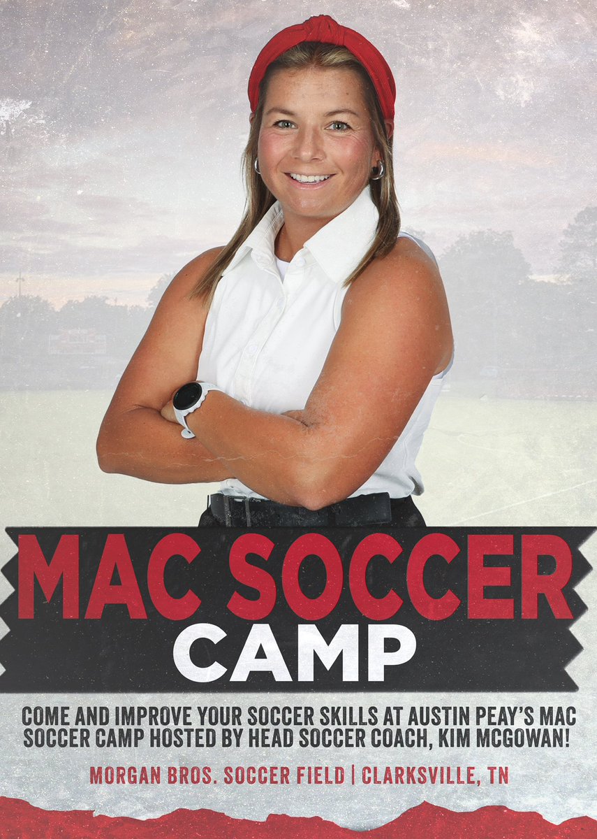 ‼️⚽️🎩 FREE YOUTH CLINIC 🎩⚽️‼️

🗓️April 13th
🕓10:00 a.m. 
🏟️Morgan Bros. Field

We are less than 4 weeks away from our FREE YOUTH CLINIC‼️ There are already over 💯 future soccer stars signed up‼️Don’t miss the FUN⚽️ 

Sign up at the link ⬇️

macsoccercamp.com