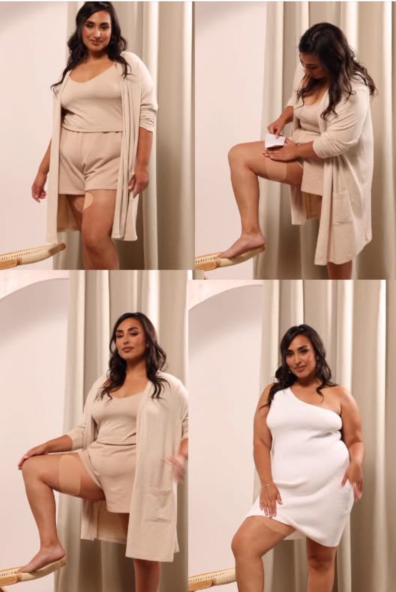 FashionFixes's tweet image. Hollywood Chafe Tape. Crafted from a soft cotton/spandex blend, the body shaping tape moves with you, offering all-day comfort without any itchiness or awkward sticky feeling. Helps prevent chafing. #AntiChafing

secretfashionfixes.ie/p/chafe-tape--…