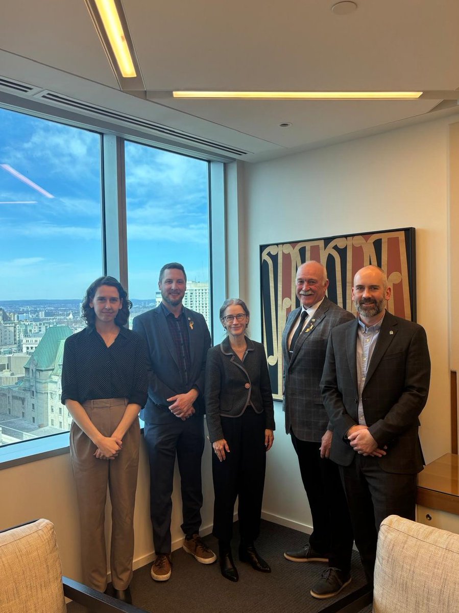 Wonderful meeting with Keith Currie, Scott Ross and Brodie Berrigan from <a href="/CFAFCA/">CFA</a>. As agricultural trading nations, NZ and Canada have much in common and can learn a lot from one another to support growth and resilience for our respective farming communities and our economies.