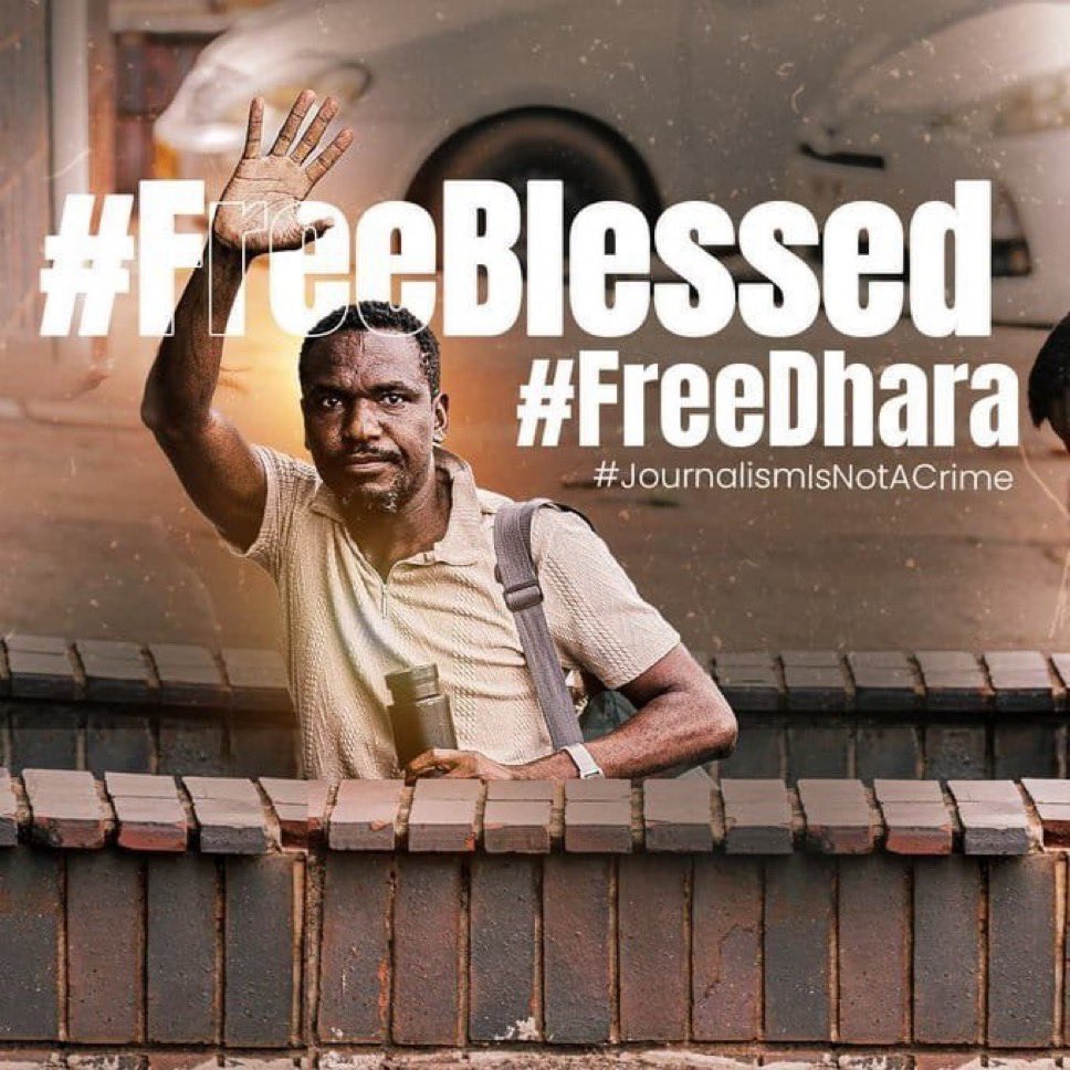 Gift Ostallos Siziba (@cde_ostallos) on Twitter photo Tomorrow 10am we’re back in the High court of Zimbabwe for bail hearing pf journalist <a href="/bbmhlanga/">Dhara Blessed Mhlanga HSTV</a>
Let’s all attend in solidarity! #FreeDhara Tomorrow 10am we’re back in the High court of Zimbabwe for bail hearing pf journalist <a href="/bbmhlanga/">Dhara Blessed Mhlanga HSTV</a>
Let’s all attend in solidarity! #FreeDhara