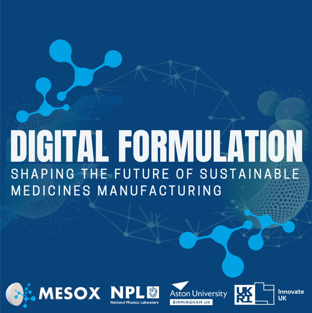 🚀 Be at the forefront of sustainable medicine manufacturing!

Join MESOX on 2nd of May to explore digital strategies that accelerate medicine formulation development, cut costs, and reduce waste. 💡

🔗medilinkmidlands.com/event/digital-…