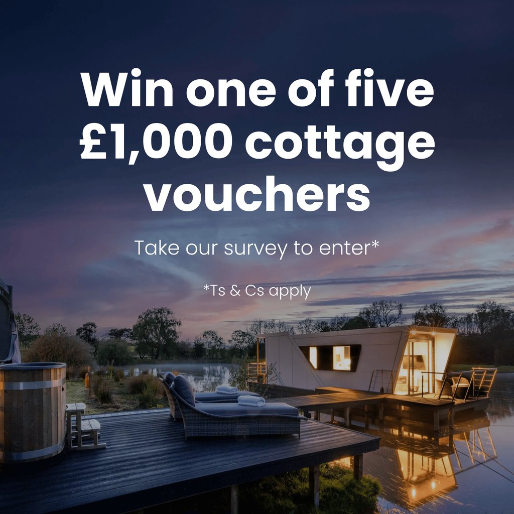 Your happy place could win you £1,000!* ✨

Tell us about your favourite UK getaway and enter to win one of five £1,000 holiday cottage vouchers: social.holidaycottages.co.uk/find-your-happ… 

*Ts &amp; Cs apply.

#InternationalDayOfHappiness #CompetitonTime #Win #Competition #Giveaway