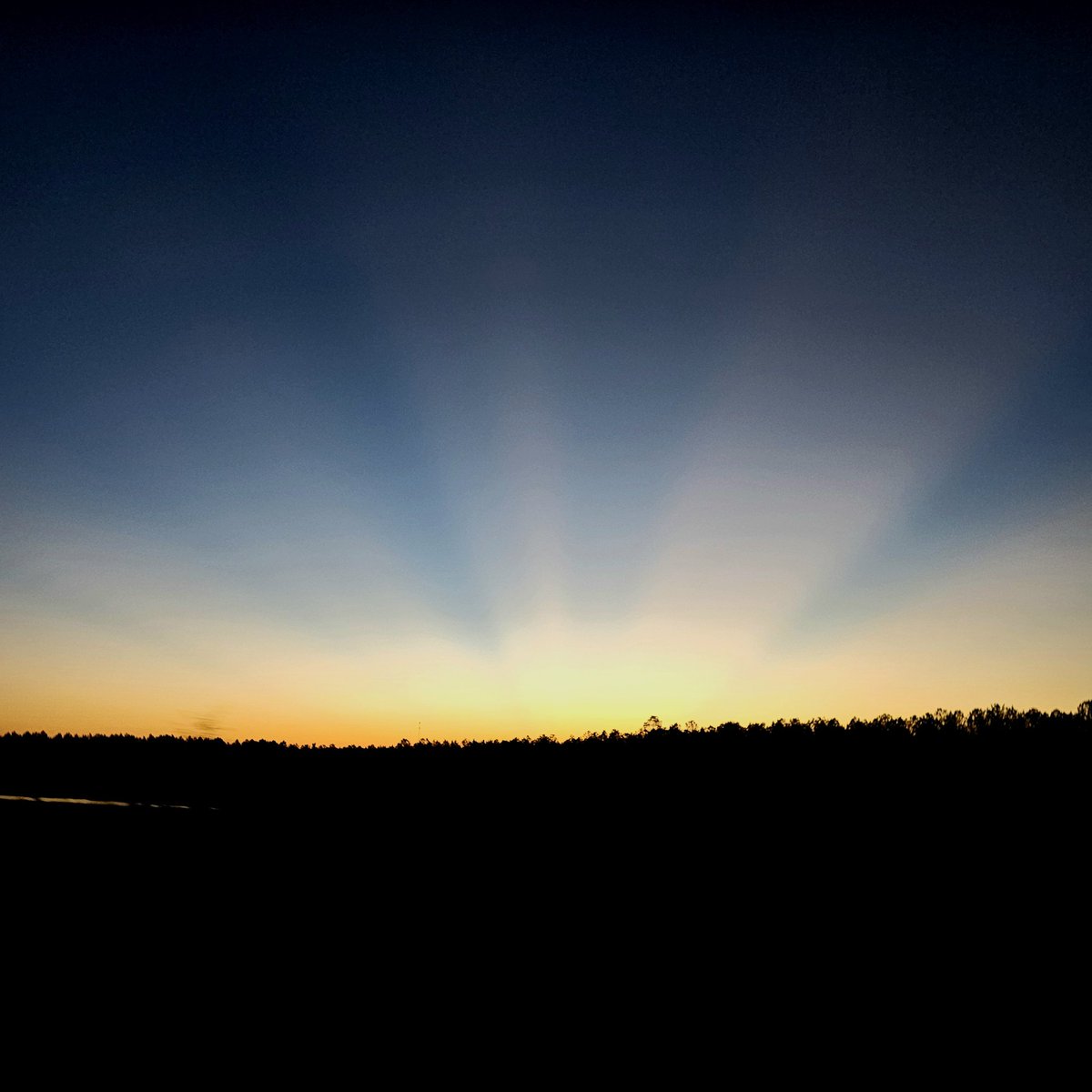 .....Monday morning sunrise while headed to work . Yeah a little late with the image. 
Crazy weather roulette we seem to be playing. <a href="/spann/">James Spann</a> <a href="/simpsonWVTM13/">Jason Simpson</a> <a href="/AndrewGortonWx/">Andrew Gorton WTOC</a> <a href="/EmilyRoehler/">Emily Roehler</a> <a href="/StephWVTM13/">Stephanie Walker</a> <a href="/HarmonyWx2023/">Harmony Mendoza</a> <a href="/MaxTsaparis/">Max Tsaparis</a> <a href="/megtomwx/">Meaghan Thomas</a>