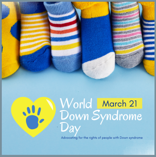 🐻 Tomorrow is World Down Syndrome Day.  As a school community, we are encouraging our Bears to wear their most noticeable socks.  This could be mismatched socks or your boldest and colourful socks.  The theme is 'Improve Our Support Systems.'  #WorldDownSyndromeDay