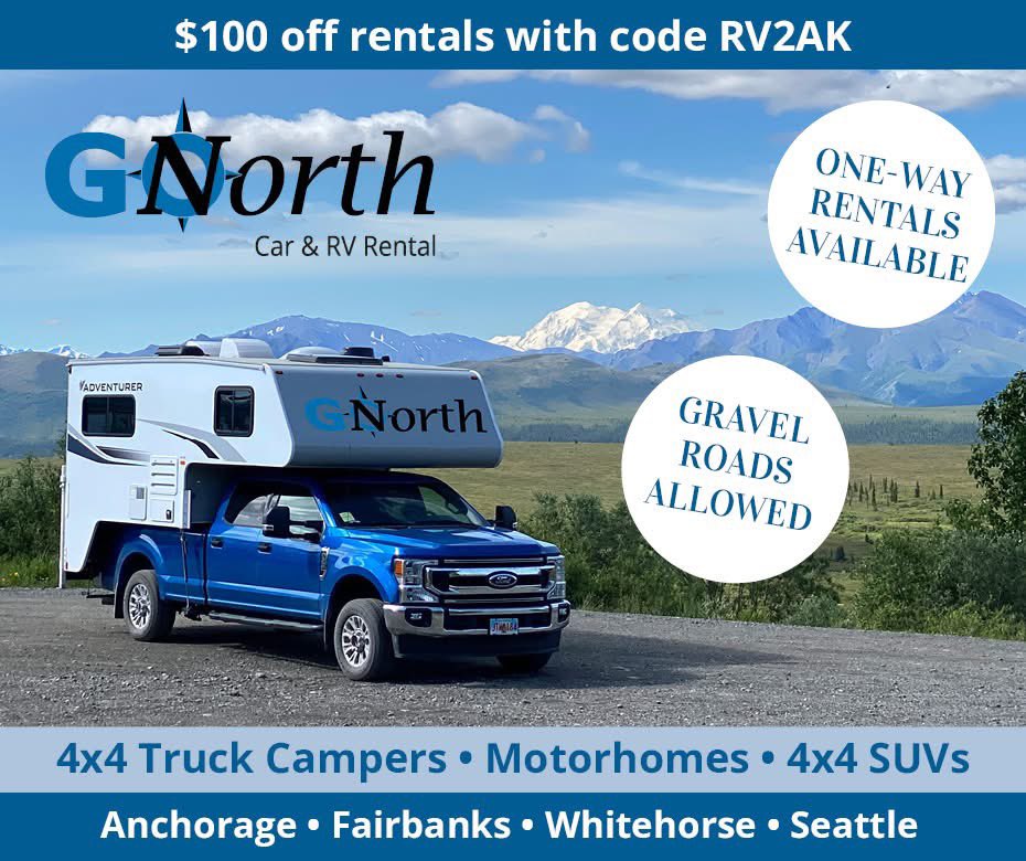 GoNorth Car &amp; RV Rental rents and sells Truck Campers, Motorhomes, SUVs and Vans to travelers who want to explore the true North – driving on gravel roads is allowed with all rental units! To learn more visit gonorth-alaska.com.

#preferredpartner #gonorthtravel