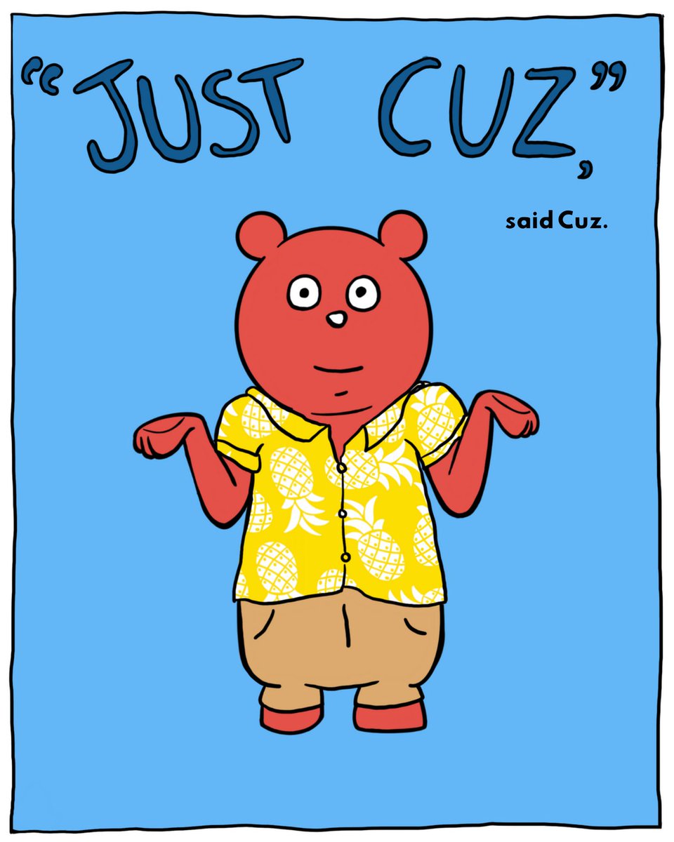 Thank you all for the support! ❤️ Aunt Barb is getting a kick out of all the crazy comments!

JUST CUZ!