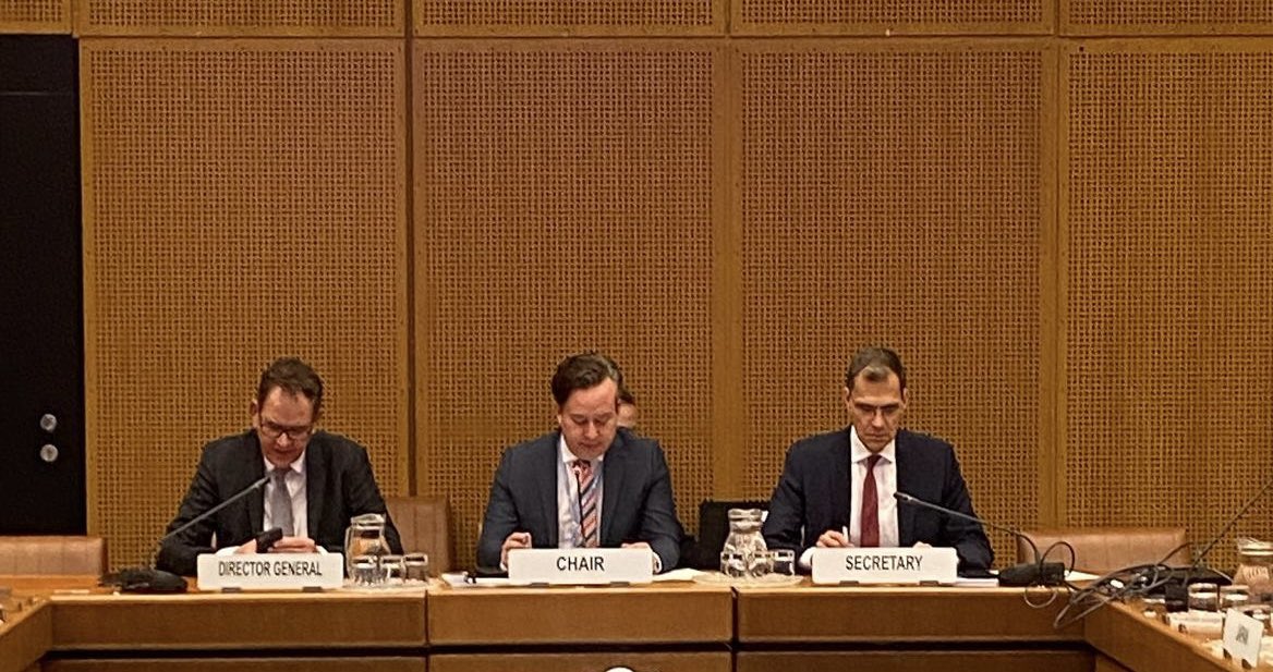 Permanent Mission of Hungary in Vienna (@humissionviu) on Twitter photo Kicking off the preparations of <a href="/UNIDO/">UNIDO</a> PBC 41st session chaired by 🇭🇺 Permanent Representative <a href="/Dr_Ferenc_Dancs/">Dr. Ferenc Dancs</a> with <a href="/DGgerdmueller/">Gerd Müller</a> Director General of the UNIDO 🇺🇳 2026-28 Budget on the agenda💰 Stay tuned 📍 Kicking off the preparations of <a href="/UNIDO/">UNIDO</a> PBC 41st session chaired by 🇭🇺 Permanent Representative <a href="/Dr_Ferenc_Dancs/">Dr. Ferenc Dancs</a> with <a href="/DGgerdmueller/">Gerd Müller</a> Director General of the UNIDO 🇺🇳 2026-28 Budget on the agenda💰 Stay tuned 📍