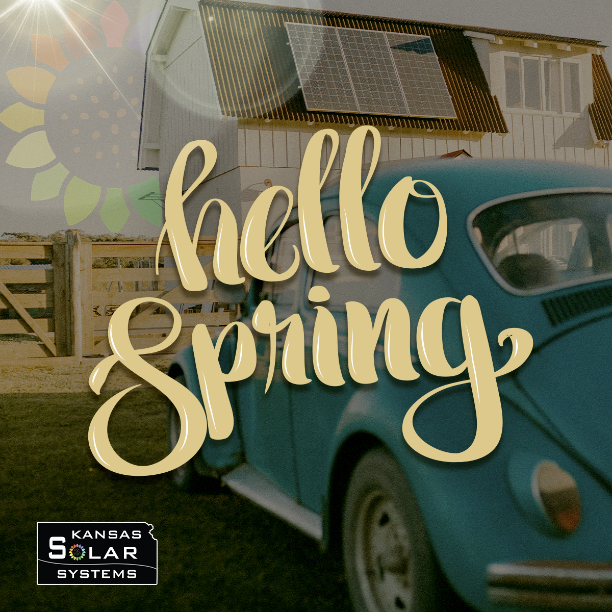KSSolarSystems's tweet image. Happy first day of Spring!🌻 Spring is officially here, and so is the perfect time to harness the power of the sun! 🌞 Invest in your future and enjoy the brighter days ahead. #SolarEnergy #KansasSolar #RoofSolar #FirstDayofSpring #HereComestheSun 

kansassolarsystems.com