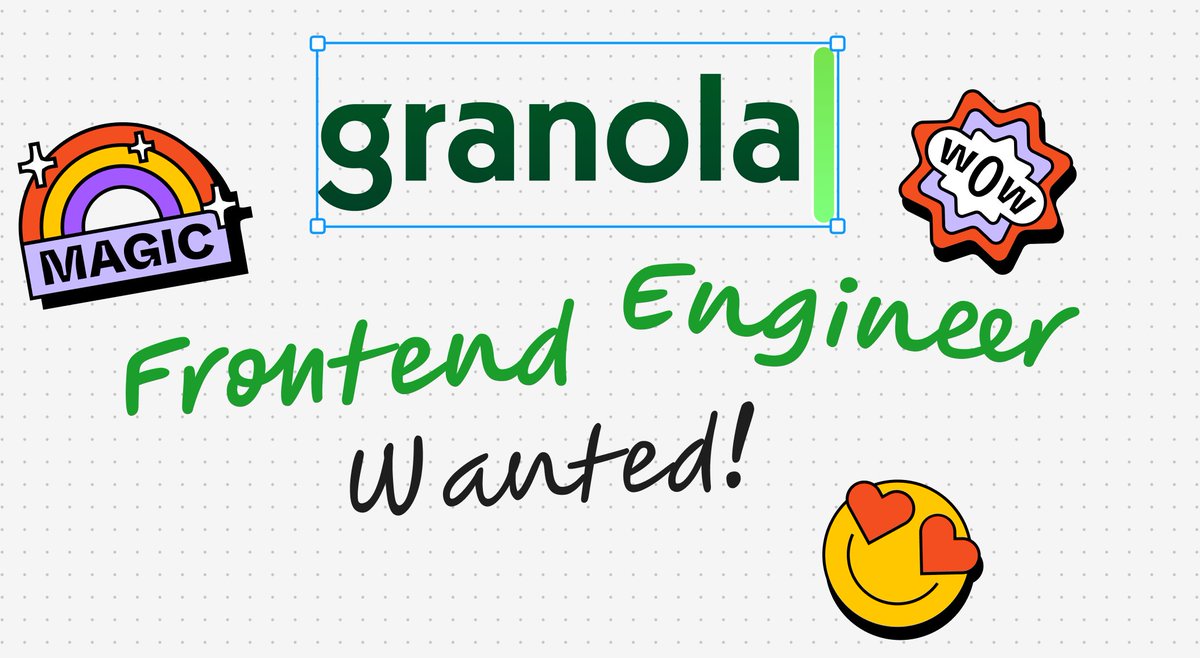 We are hiring a Frontend-leaning Product Engineer at <a href="/meetgranola/">Granola</a>. This is an amazing opportunity to work on an AI-first product that users love (like seriously). 💖

Please apply below or DM me if you're interested: granola.ai/jobs/frontend
