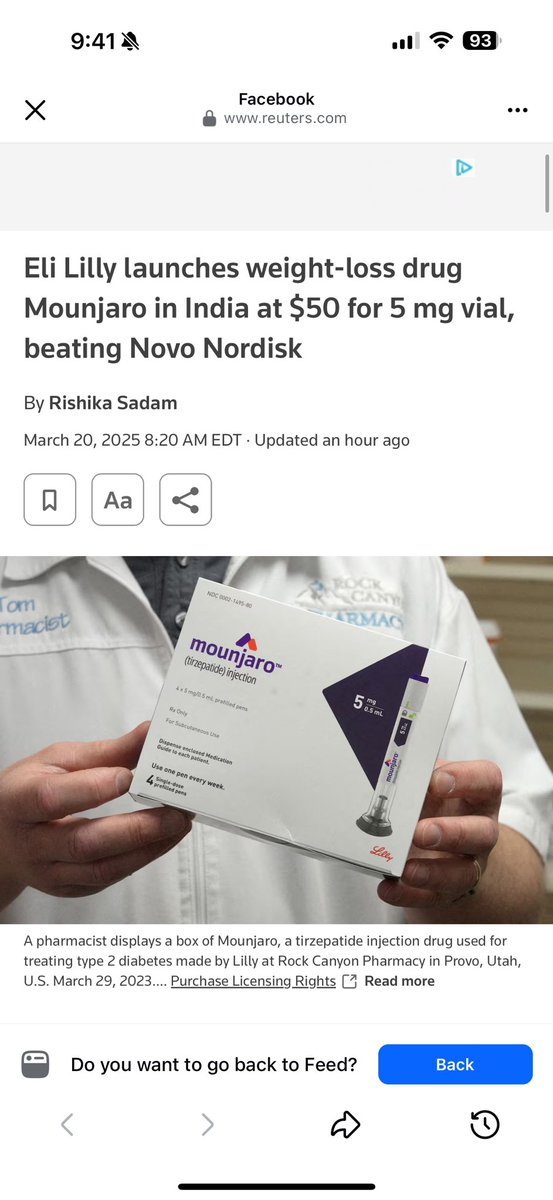 Dr. Spencer Nadolsky (@drnadolsky) on Twitter photo This is not okay <a href="/LillyMedical/">Lilly Medical US</a> <a href="/EliLillyandCo/">Eli Lilly and Company</a>
Why can’t we get it for this price? This is ridiculous This is not okay <a href="/LillyMedical/">Lilly Medical US</a> <a href="/EliLillyandCo/">Eli Lilly and Company</a>
Why can’t we get it for this price? This is ridiculous
