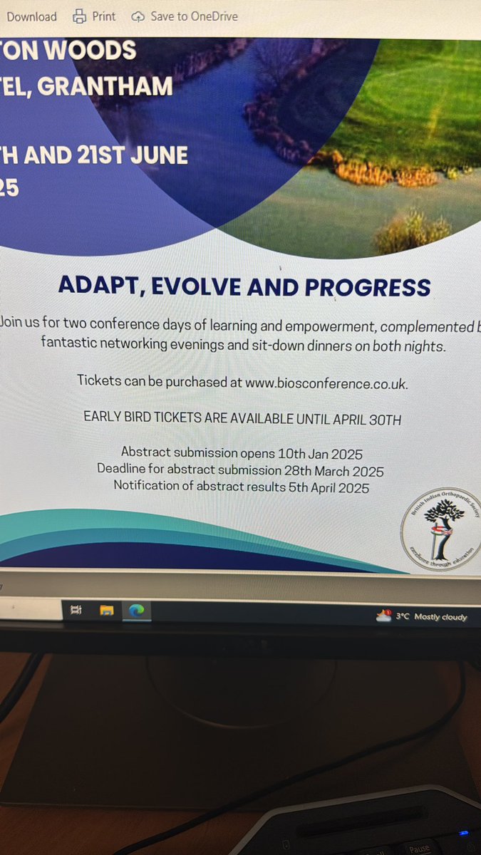 BIOS (@biosortho) on Twitter photo abstract submission deadline for BIOSCON2025 is extended! Please note the new deadline of 28th March! <a href="/BOMSA_UK/">British Orthopaedic Medical Students Association</a> <a href="/bota_uk/">BOTA</a> <a href="/BritOrthopaedic/">BOA</a> <a href="/R_Rambani/">Rohit Rambani</a> <a href="/kartikp31/">K P Iyengar</a> <a href="/sunilgarg9/">Sunil Garg</a> <a href="/SAnand65/">Sanjeev Anand</a> <a href="/nitishgogi/">Nitish Gogi</a> abstract submission deadline for BIOSCON2025 is extended! Please note the new deadline of 28th March! <a href="/BOMSA_UK/">British Orthopaedic Medical Students Association</a> <a href="/bota_uk/">BOTA</a> <a href="/BritOrthopaedic/">BOA</a> <a href="/R_Rambani/">Rohit Rambani</a> <a href="/kartikp31/">K P Iyengar</a> <a href="/sunilgarg9/">Sunil Garg</a> <a href="/SAnand65/">Sanjeev Anand</a> <a href="/nitishgogi/">Nitish Gogi</a>