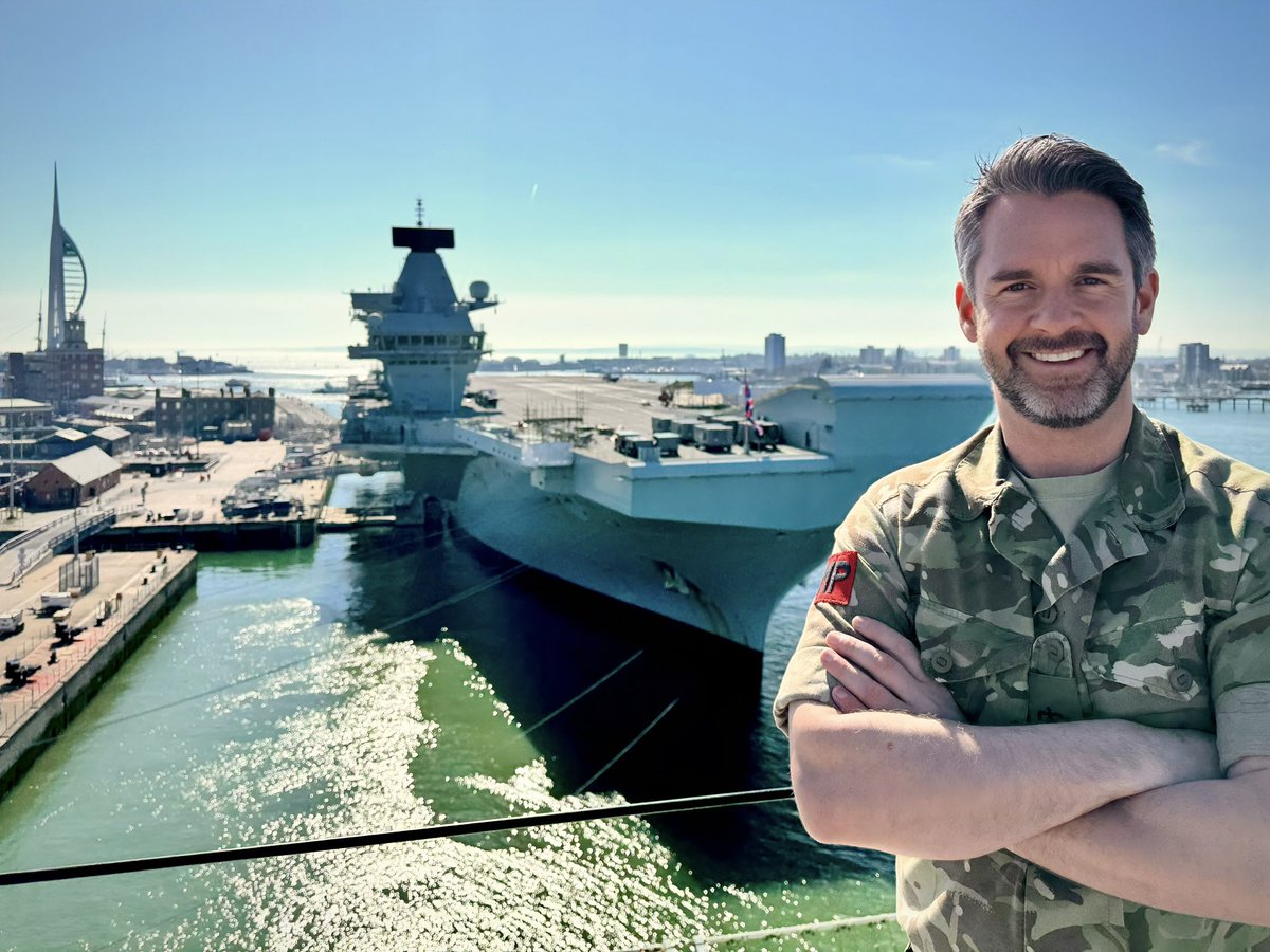 David Love (@_davidjlove) on Twitter photo A glorious day visiting HMS Queen Elizabeth today. The <a href="/RoyalNavy/">Royal Navy</a> did a fantastic job showcasing their capabilities, but it was the people that were most impressive - working exceptionally hard, but still highly motivated, clearly lead well, and engaging at every level. 👏 A glorious day visiting HMS Queen Elizabeth today. The <a href="/RoyalNavy/">Royal Navy</a> did a fantastic job showcasing their capabilities, but it was the people that were most impressive - working exceptionally hard, but still highly motivated, clearly lead well, and engaging at every level. 👏