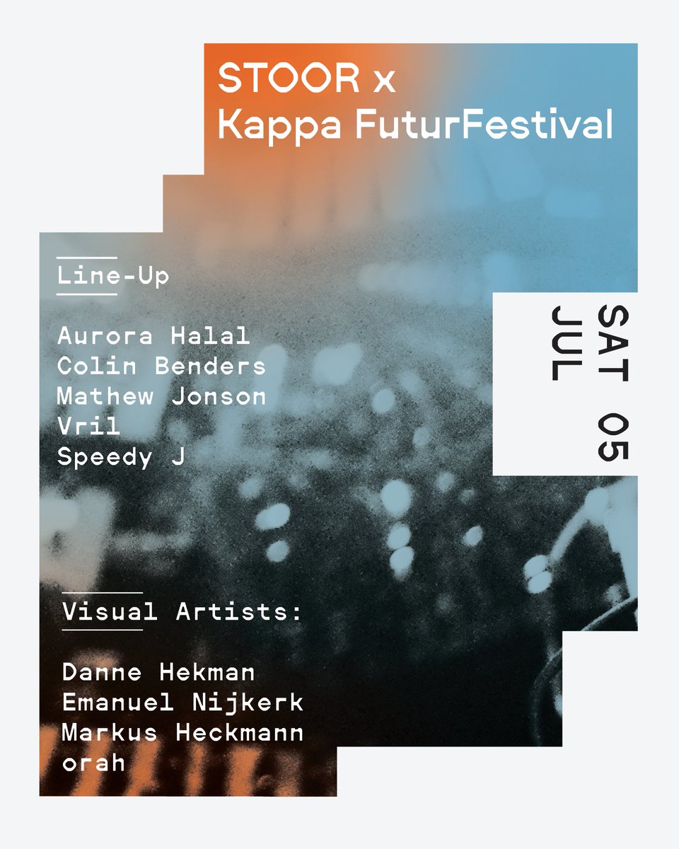 Two days of STOOR Live in Torino! On Friday <a href="/FJAAK/">FJAAK</a>, @Tony_Surgeon and <a href="/TheLadyMachine/">The Lady Machine</a> will be joining me for a full improv 6 hour live session. On Saturday Aurora Halal, <a href="/Colin_Benders/">Colin Benders</a>, <a href="/mathewjonson/">Mathew Jonson</a> and Vril will be plugging in their machines. Tickets via <a href="/FuturFestival/">Kappa FuturFestival</a>. ⚡