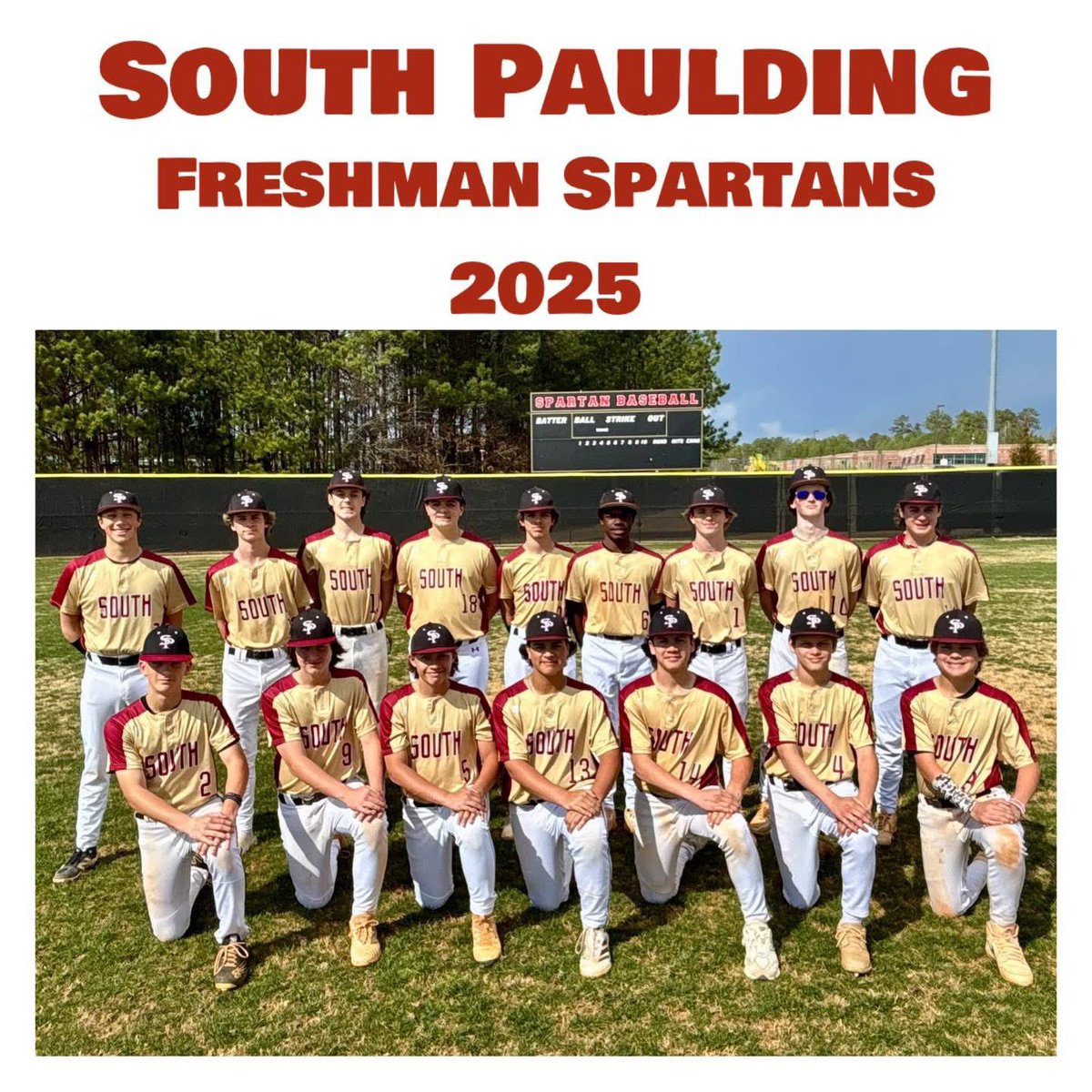 Your 2025 Spartan teams are in full swing! 💪 Come out and cheer these guys on ⚾️