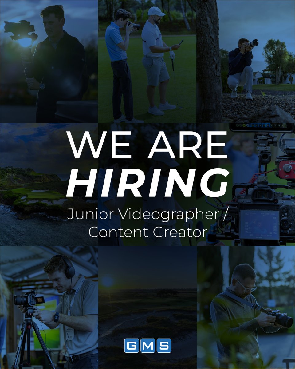 We're searching for a Junior Videographer/Content Creator to join our production team in our London office.

Candidates must display a passion for golf content, a creative eye, and ideally some experience as a videographer/photographer/editor.

More info: bit.ly/4ilrnR8