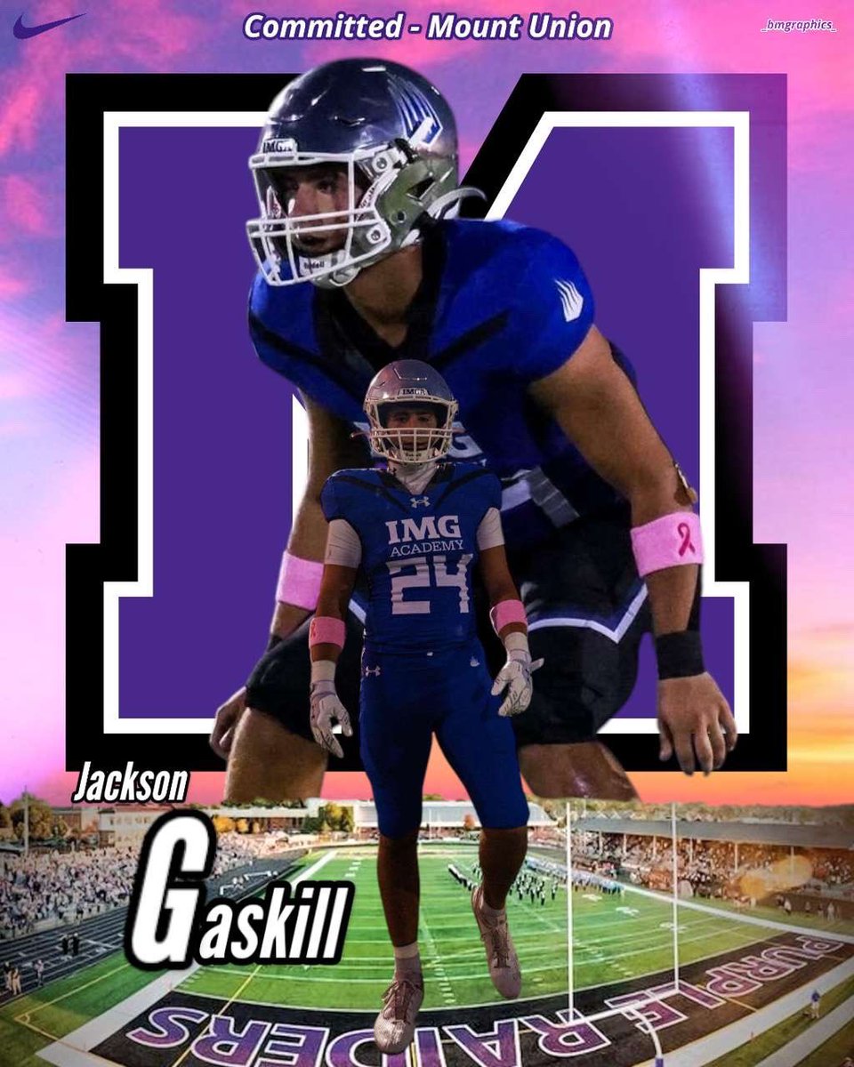 Jackson Gaskill (@jackson_gaskill) on Twitter photo I’m incredibly blessed to announce my commitment to the University of Mount Union! A huge thank you to everyone who has supported me throughout this journey—I couldn’t have done it without you. Excited for what’s ahead! Go Raiders! 🟣⚫ #Committed #GoRaiders <a href="/nexgenscouting/">Keith Smilie</a> I’m incredibly blessed to announce my commitment to the University of Mount Union! A huge thank you to everyone who has supported me throughout this journey—I couldn’t have done it without you. Excited for what’s ahead! Go Raiders! 🟣⚫ #Committed #GoRaiders <a href="/nexgenscouting/">Keith Smilie</a>