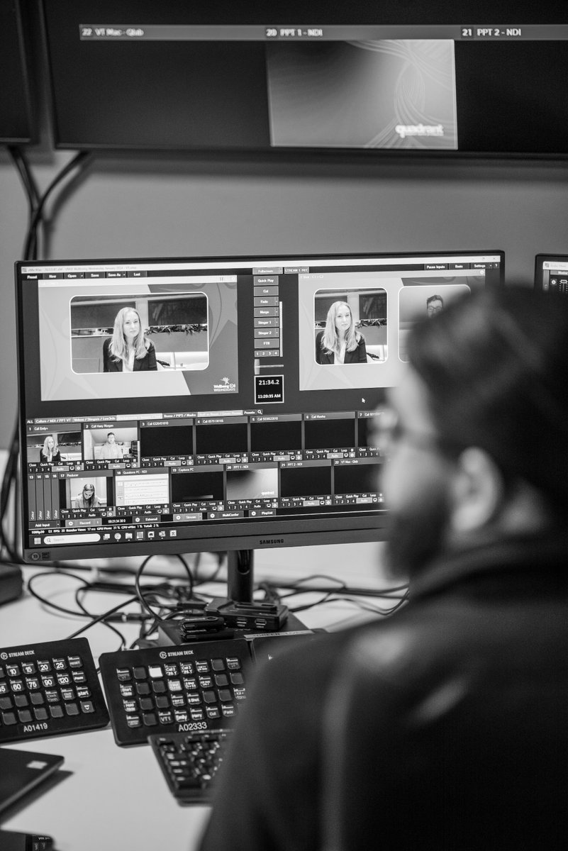 Quadrant Events (@quadrantevents) on Twitter photo With in-house studios at our Nottingham base, virtual and hybrid events are an integrated part of event production with Quadrant. Our experienced event managers, producers and technicians are equipped for virtual events of all shapes and sizes. 
#virtualandhybridevents With in-house studios at our Nottingham base, virtual and hybrid events are an integrated part of event production with Quadrant. Our experienced event managers, producers and technicians are equipped for virtual events of all shapes and sizes. 
#virtualandhybridevents